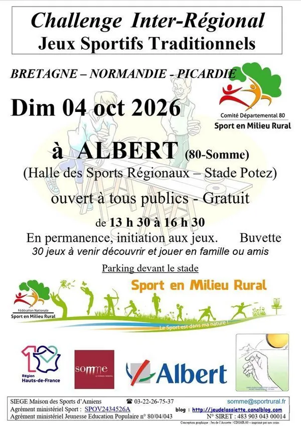 Challenge Inter-Régional - Jeux Sportifs Traditionnels