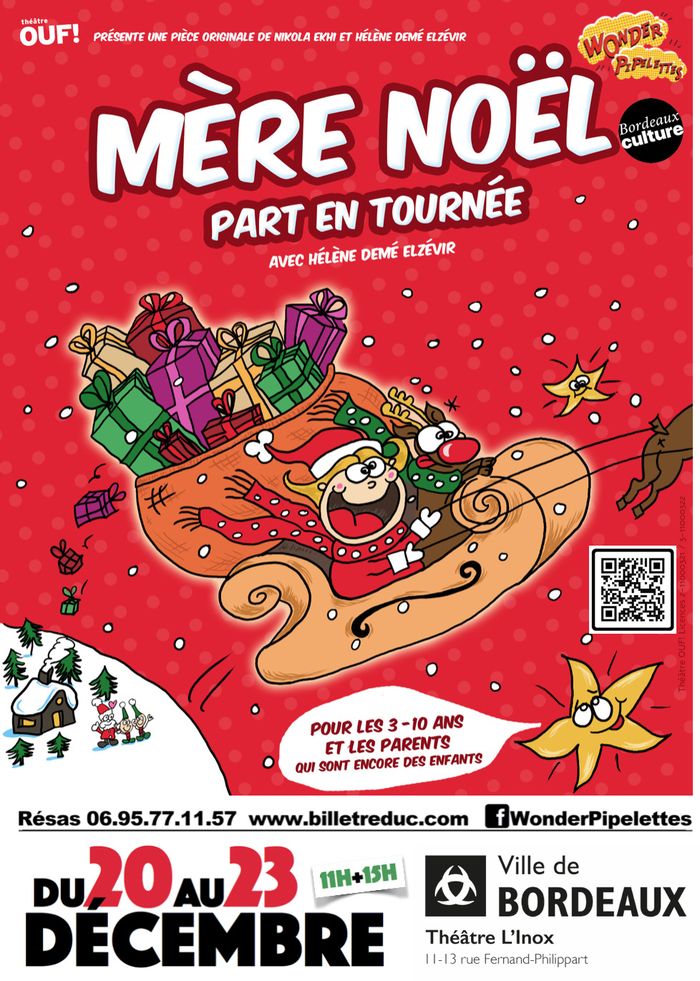 Mère Noël part en tournée (jeune public 3-12 ans)