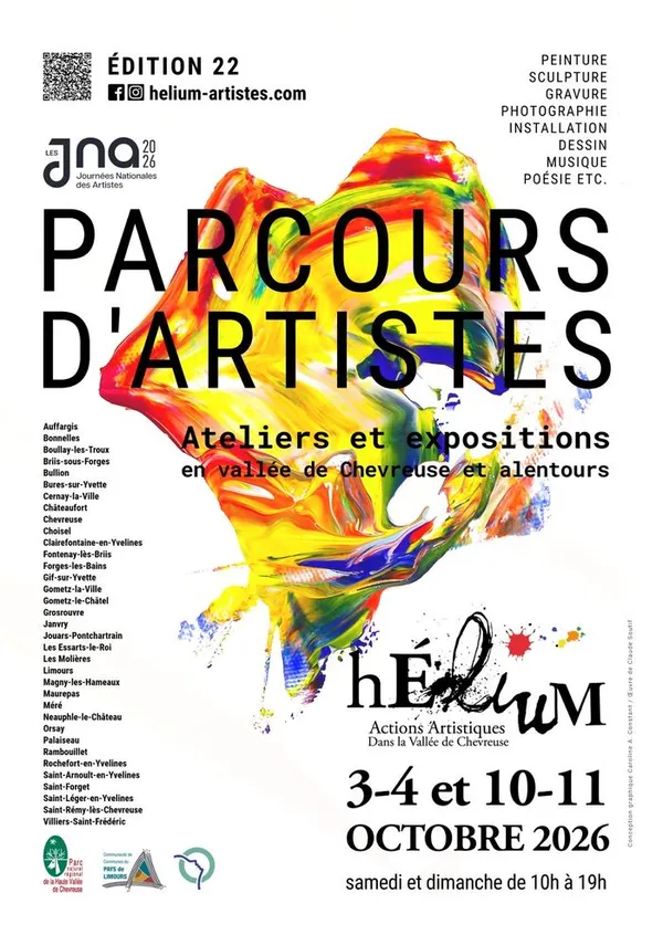HÉLIUM- 22e Parcours d'Artistes en vallée de Chevreuse