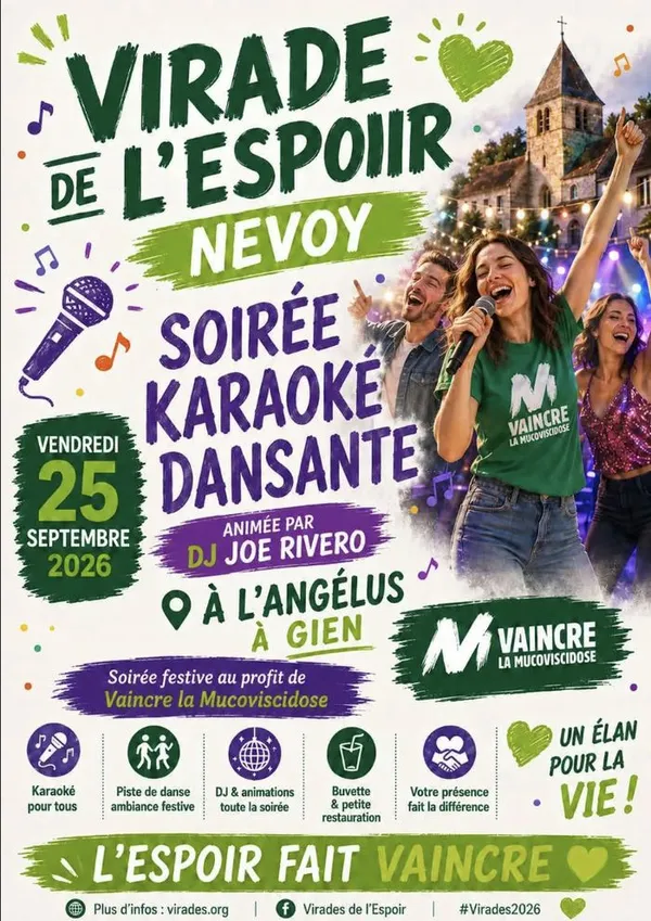 Virade de l'Espoir - Soirée Karaoké