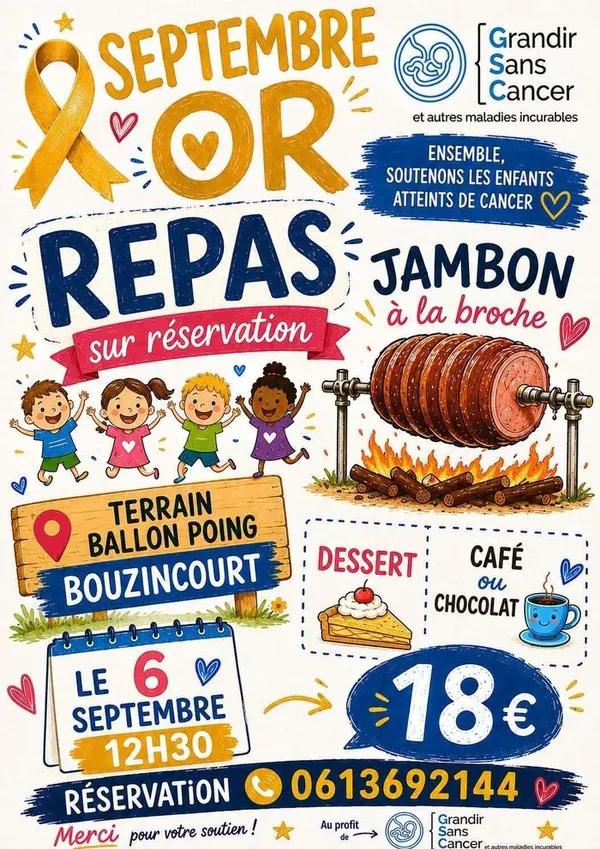 Repas Septembre Or