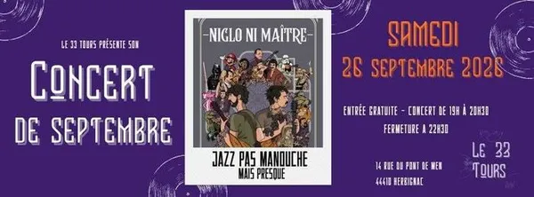 Concert - Niglo ni maître