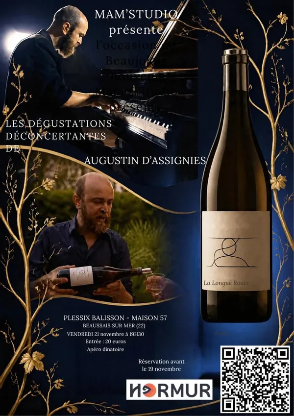 Concert jazz et dégustation chez l'habitant