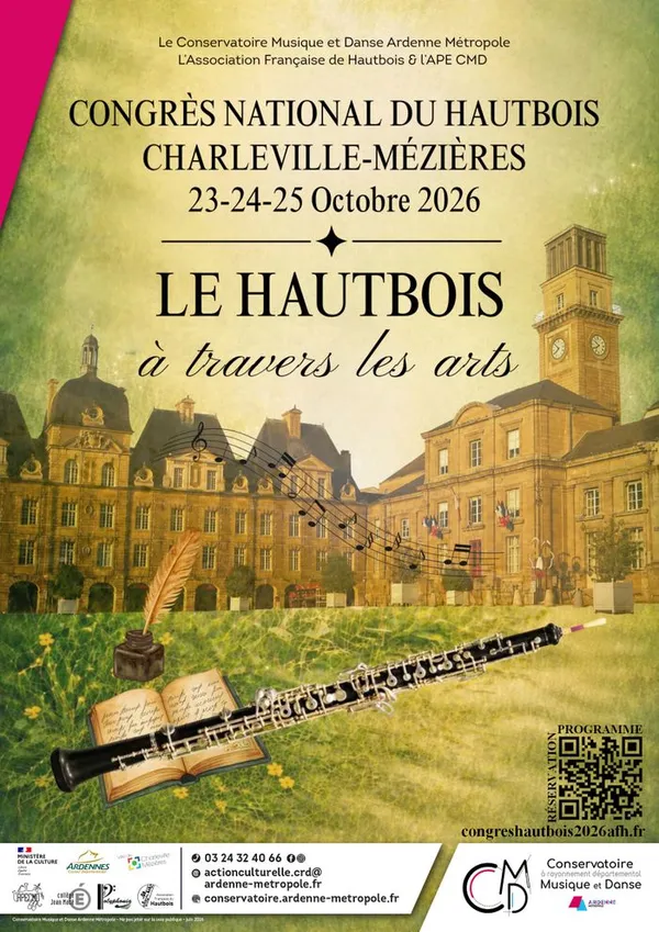 Charleville-Mézières accueille le Congrès national du hautbois !