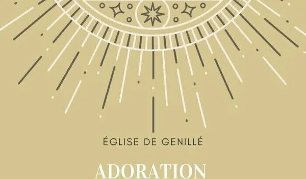 Adoration du Saint Sacrement à l'église de Genillé