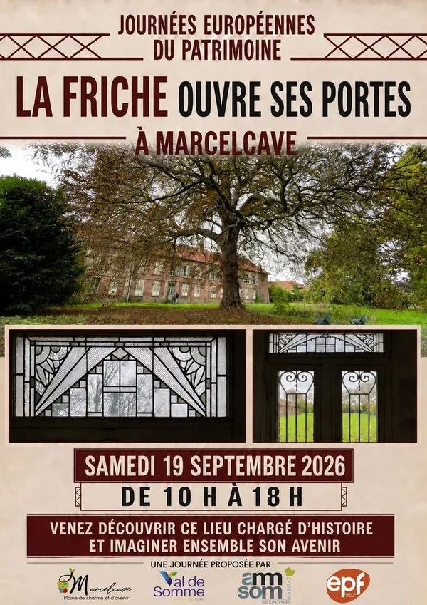 Visite de la Friche au centre de Marcelcave
