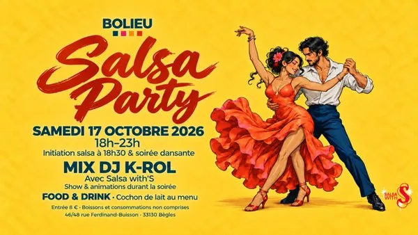 SALSA PARTY À BOLIEU