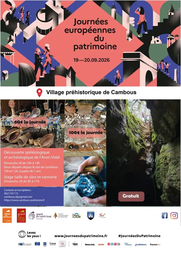 Stages taille de silex et vannerie rustique
