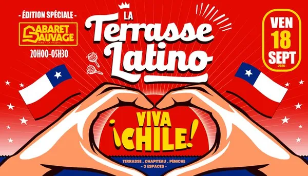 La Terrasse Latino ¡Viva Chile!