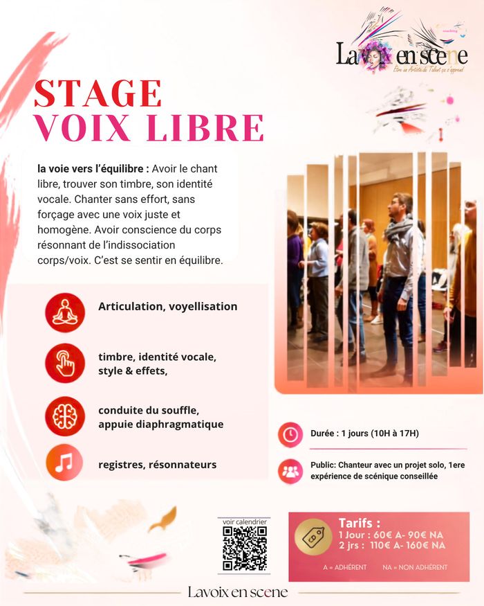 Stage : Voix libre, voix de l'équilibre