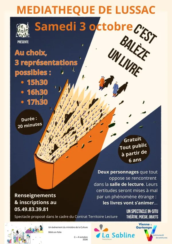 Spectacle « C'est Balèze un livre »