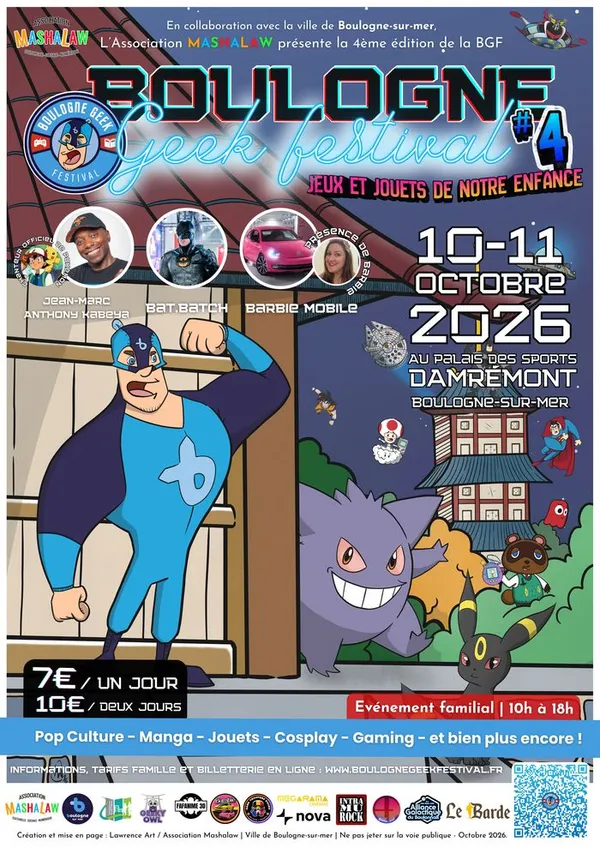 Boulogne Geek Festival #4 - 2026