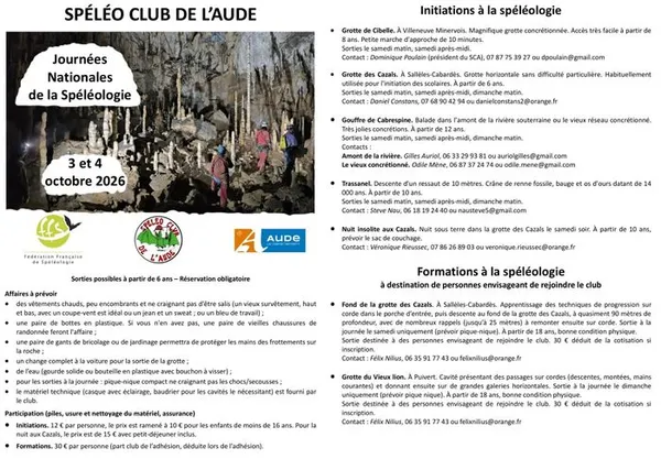 découverte des cavités audoise