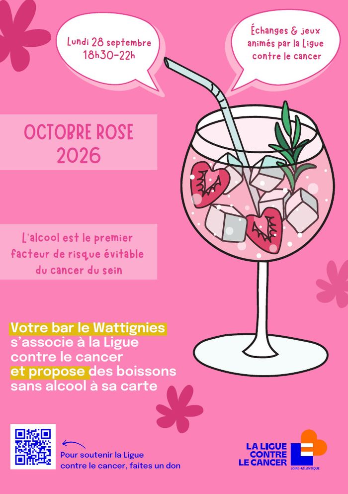 Soirée de sensibilisation autour d'Octobre Rose
