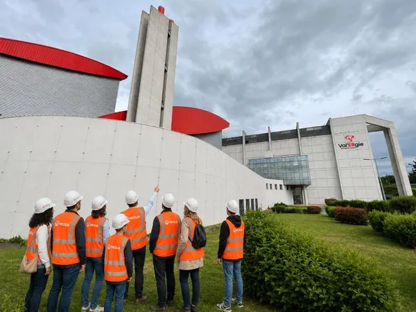 Visite guidée de l'unité de valorisation énergétique de Ludres