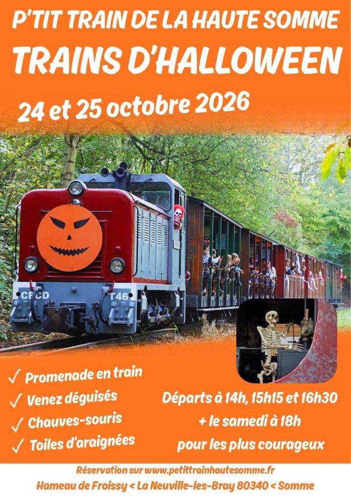 Trains d'Halloween