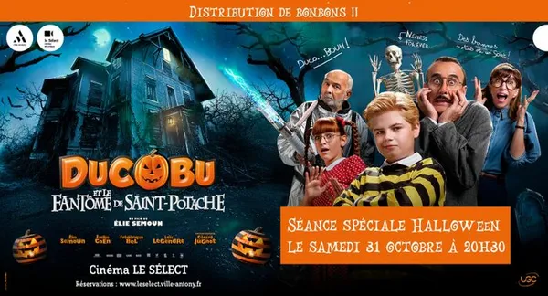 Séance Halloween DUCOBU ET LE FANTÔME DE SAINT POTACHE