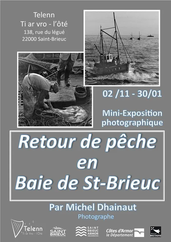 Mini-exposition "Retour de pêche en Baie de Saint-Brieuc"