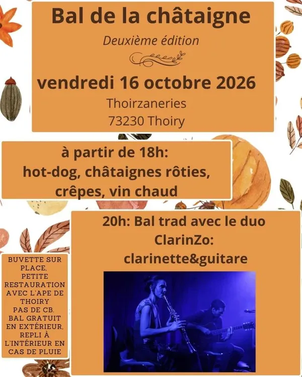 Bal de la châtaigne Deuxième édition