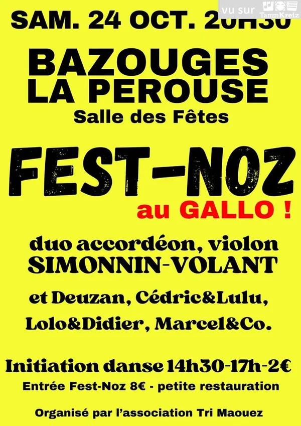 Fest-noz au gallo !