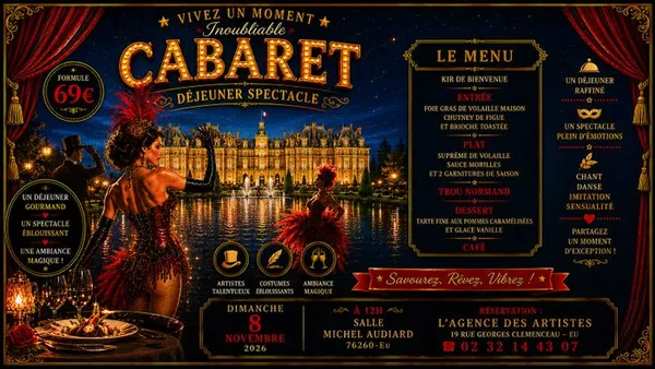 CABARET / Déjeuner-Spectacle