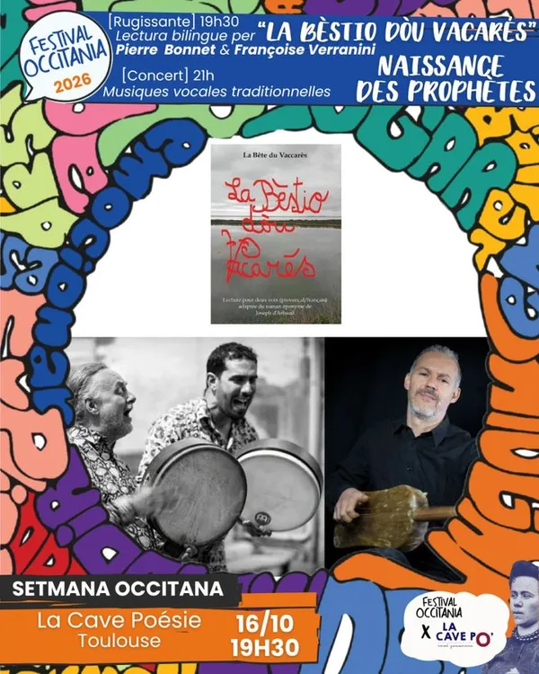 Naissance des prophètes - Festival Occitania X Cave Poésie