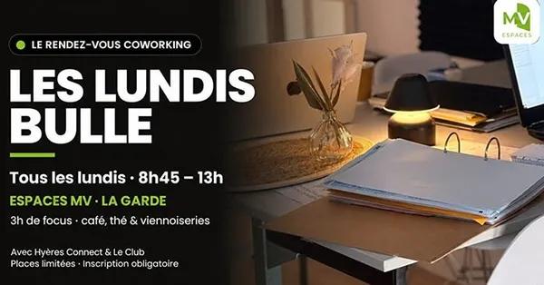 Le Club · La Bulle · Les lundis coworking aux Espaces MV