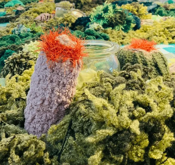 Monet au jardin