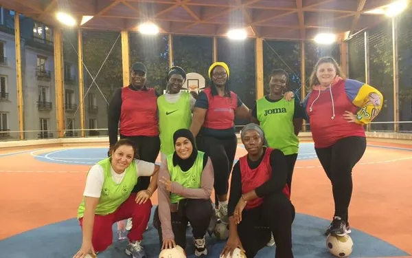 Paris Sportives : Football avec l’association Les Enfants de la Goutte d'Or