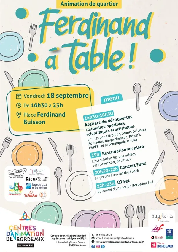 Ferdinand à Table