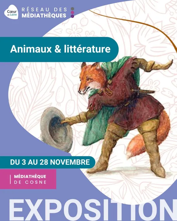 Exposition Les animaux dans la littérature