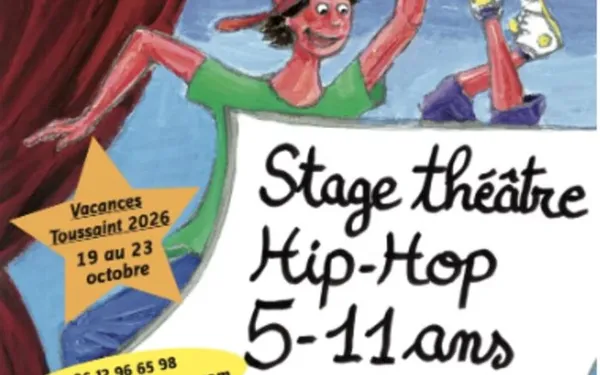Stages enfant Théâtre/Hip-hop vacances Toussaint 2026