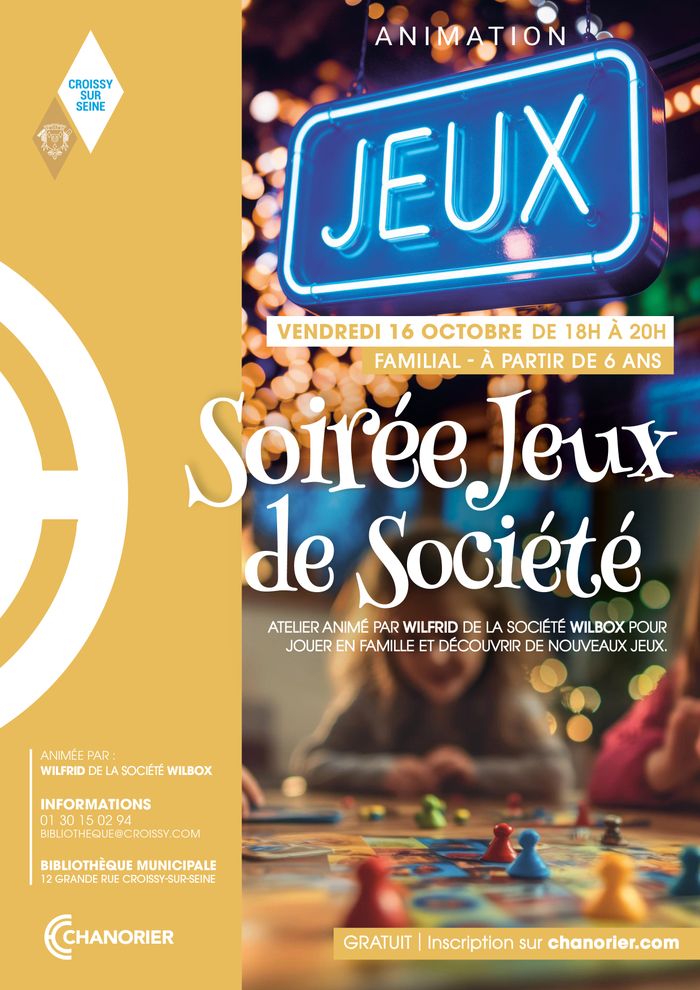 Soirée Jeux de société