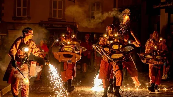 Spectacle "Rythme Feu" par les Commandos Percu - Jeudi 24 septembre