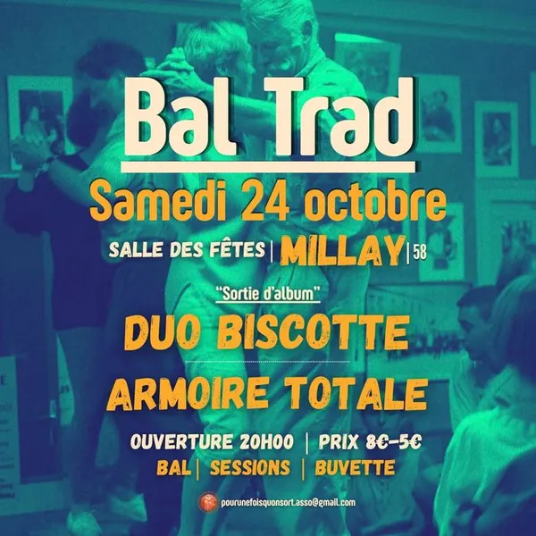 Bal à Millay - Sortie d'album Duo Biscotte - Armoire Totale