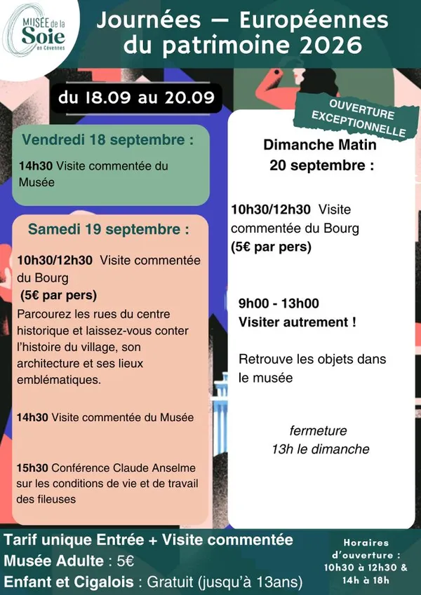 Visite commentée du Musée de la soie