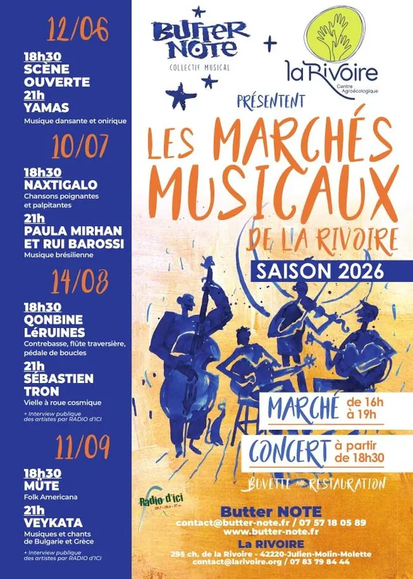 4ème Marché Musical de La Rivoire 2026