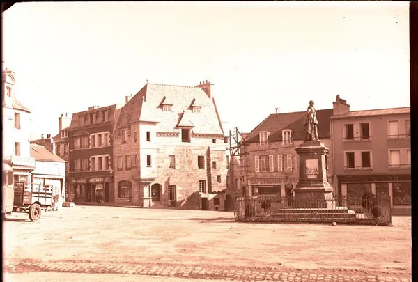 Projection de photos anciennes - fonds Hénault et Prats