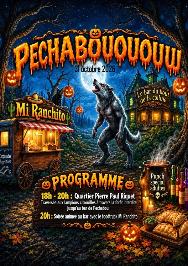 Soirée halloween mexicain à Pechabouuuuuh !