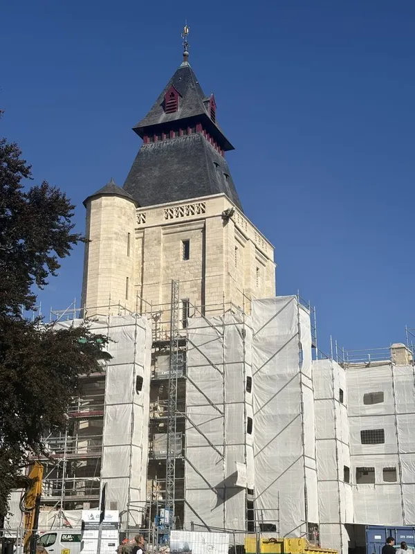 La restauration du beffroi