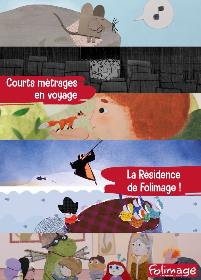 Courts métrages en voyage : la résidence de Folimage !