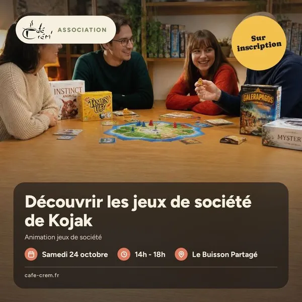Découvrir les jeux de société de Kojak