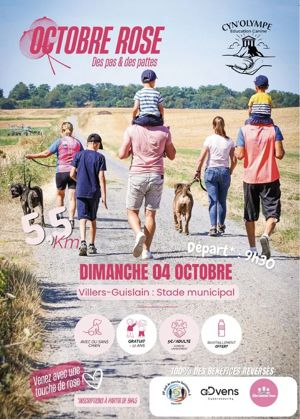 Marche, des pas et des pattes 🐾🩷
