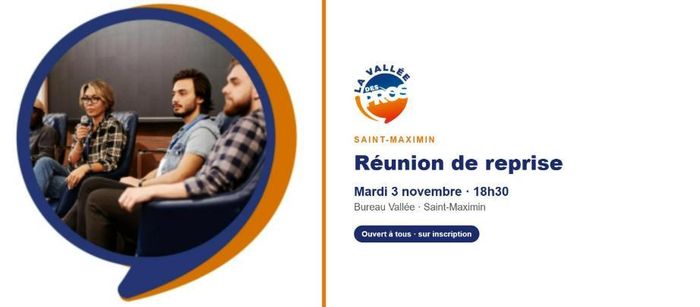 La Vallée des Pros · Réunion de reprise Saint-Maximin