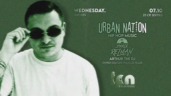 URBAN NATION BY IPN : HIP HOP MUSIC - YANNICK RELMAN 07.10