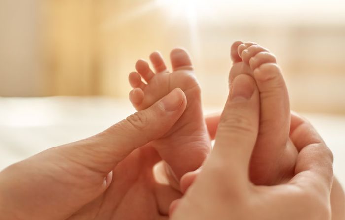 Réflexologie bébé - Parent-bébé