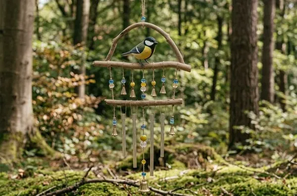 Création d'un carillon Oiseau [atelier créatif]