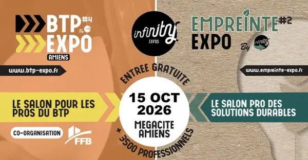 Retrouvez EuraMaterials à BTP Expo – Salon Empreinte à Amiens