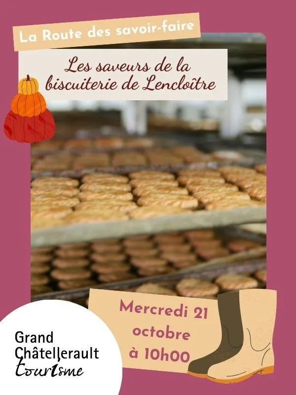 Les saveurs de la biscuiterie de Lencloître