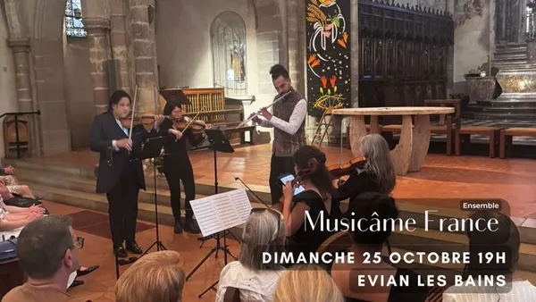 Concert à Evian : Ravel, Debussy, Mozart, Vivaldi, Bach